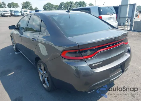 2014 Dodge Dart Gt из США, поврежденный, VIN 1C3CDFEB1ED906192